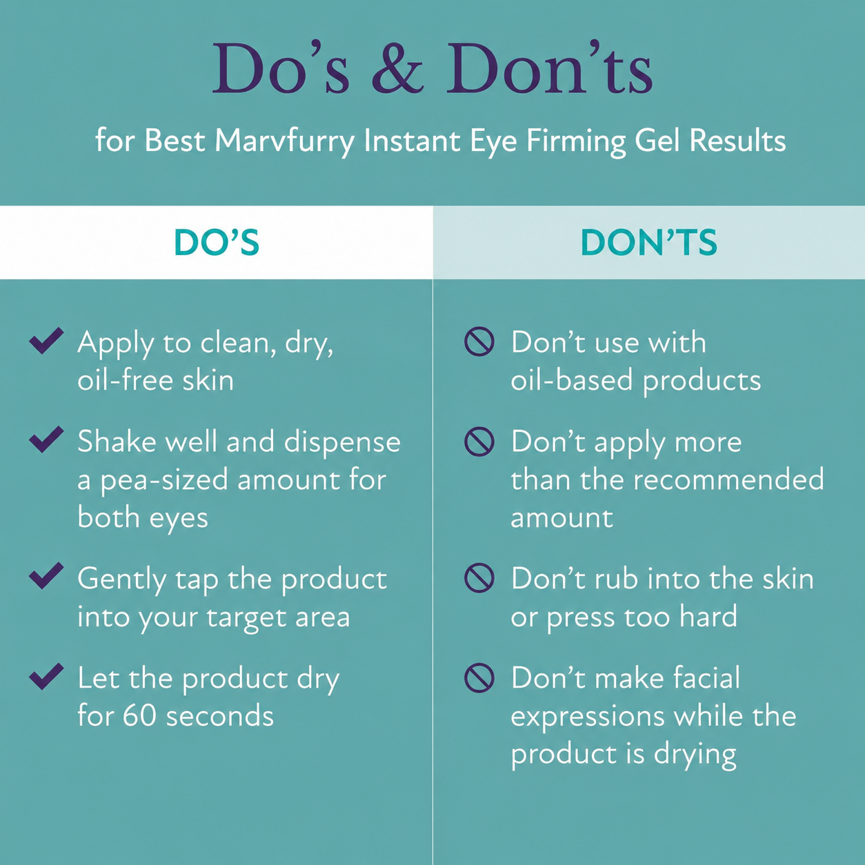 Marvfurry Instant Eye Firming Gel Awake-Looking Eyes in Just 60 Seconds BUY 1 GET 1 FREE