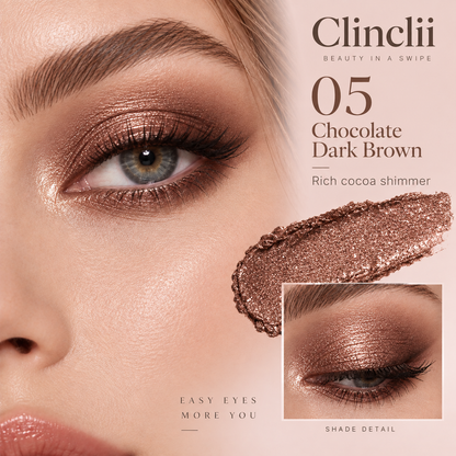 Clinclii Jelly Glow Eyeshadow Stick — Creamy Shimmer & Effortless Eye Glow