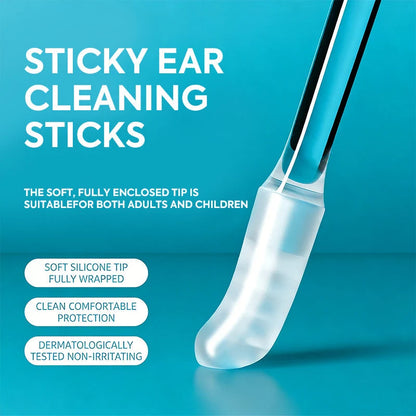 Sticky Ear Cleaning Sticks - Gentle, Visible Ear Care👂