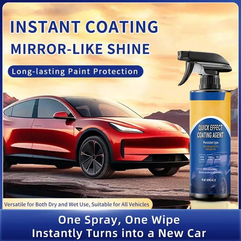 🔥 3-in-1 Nano Car Coating Spray – Clean, Shine & Protect Instantly