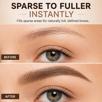 ✨ 2-Color Waterproof Eyebrow Stamp Kit — Symmetrical Brows in Seconds