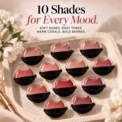 Pocket-Sized Color Pod Lipstick | Buildable Color, Glassy Shine & Everyday Lip Glow
