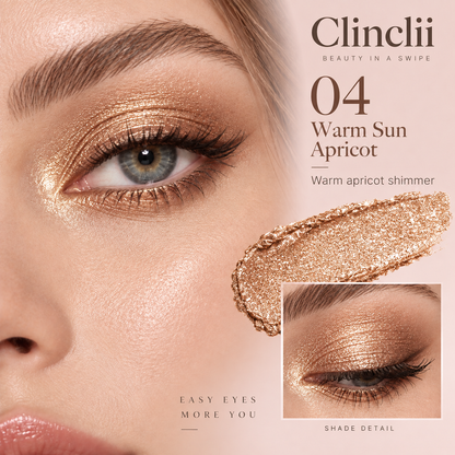 Clinclii Jelly Glow Eyeshadow Stick — Creamy Shimmer & Effortless Eye Glow