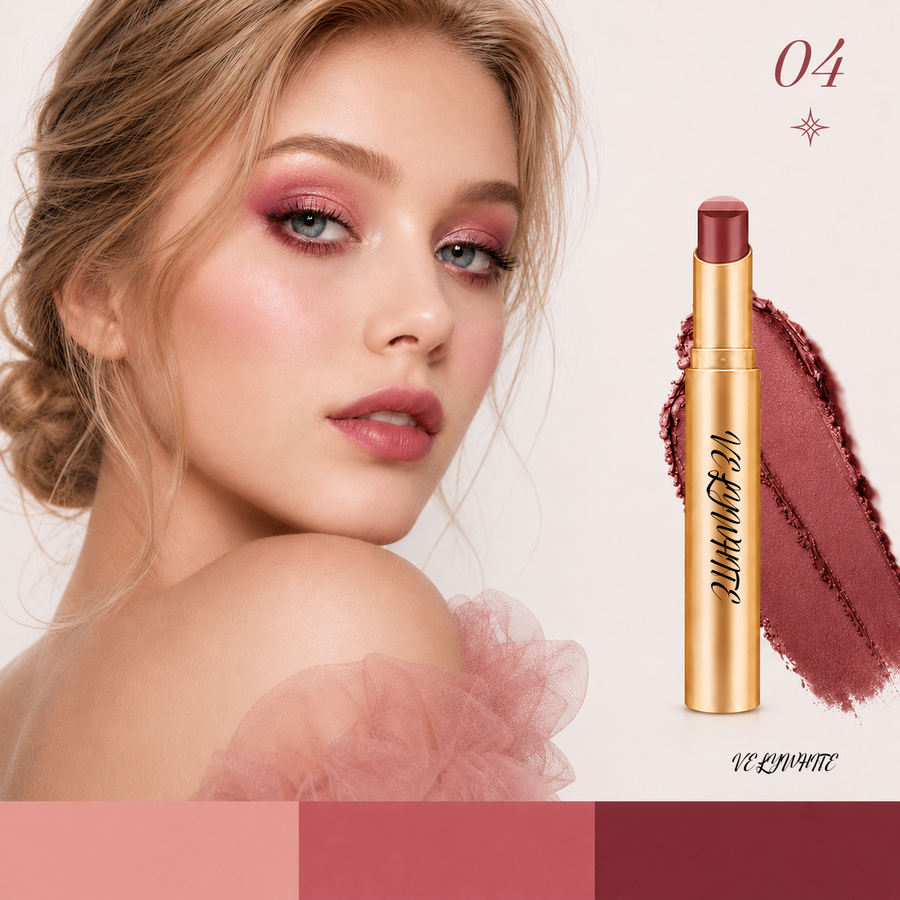 3-Color Eyeshadow Stick - One-Swipe Shimmer Glow For Effortless Eye Makeup