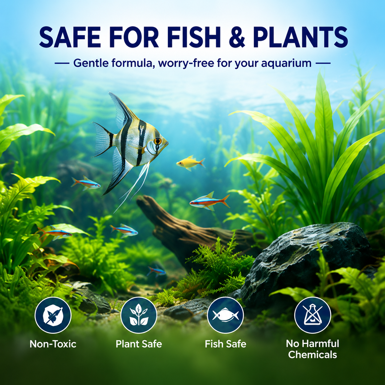 Crystal Clear Water Purifier Powder – Long-Lasting Care for Fish Tanks, Aquariums & Ponds
