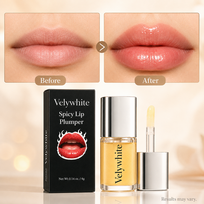 Turn Up the Shine. Plump Up the Look.-A warm spicy tingle with clear, glass-like gloss for visibly fuller-looking lips.