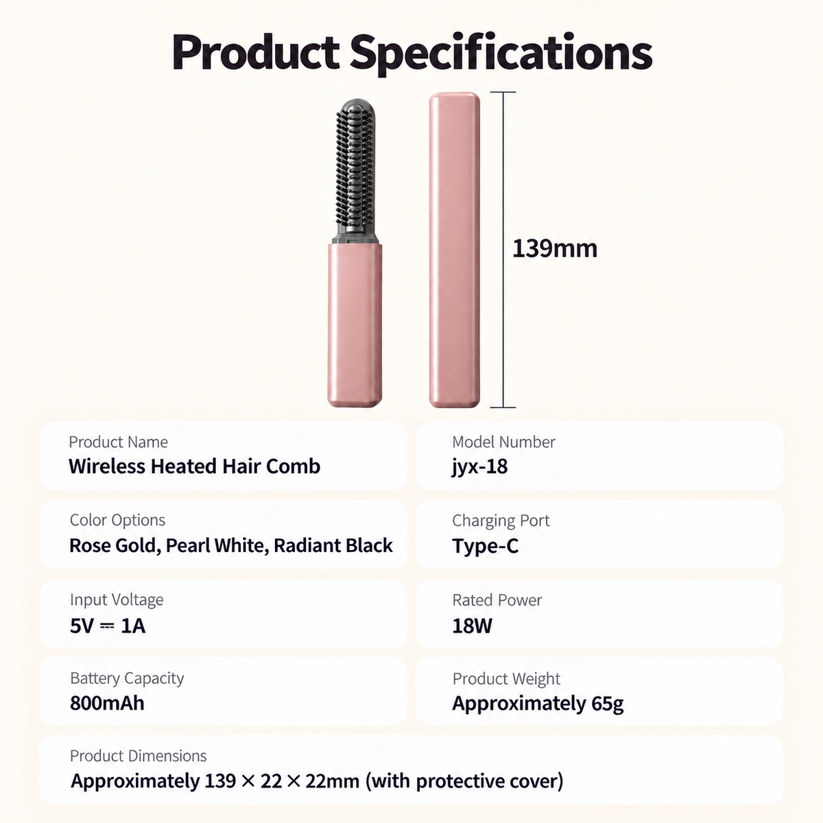 Wireless Mini Hair Curler & Styling Brush