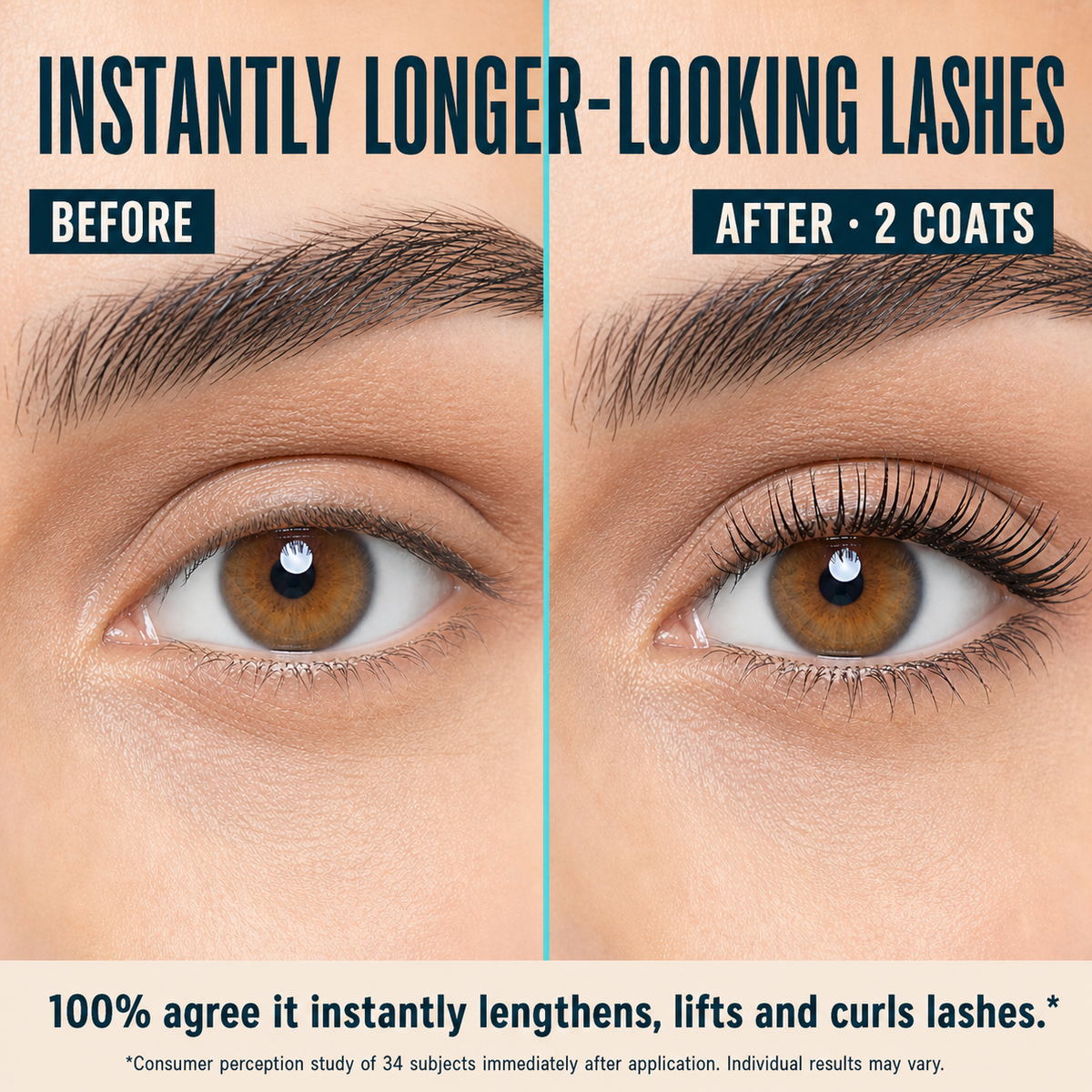 Extensions Mascara — Instant Length, Lift & Buildable Volume