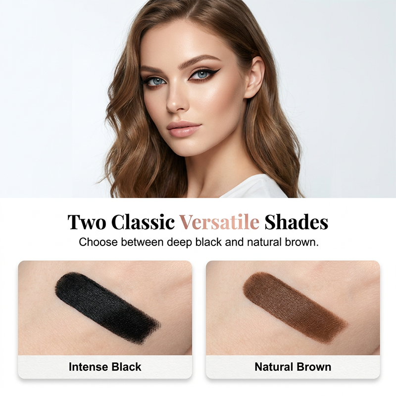 🔥 24-Hour Waterproof & Smudge-Proof Precision Liquid Eyeliner Pen